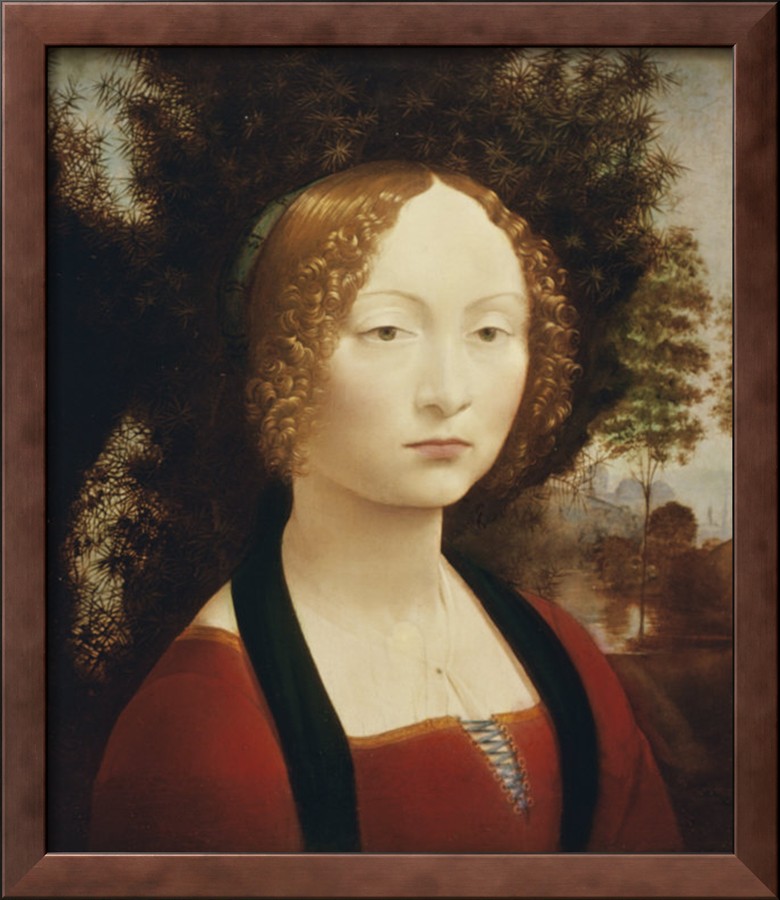 Ginevra De Benci - Leonardo Da Vinci Painting